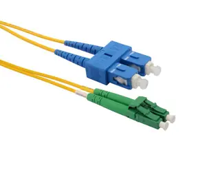 Solarix optický kabel SC-LC APC-UPC 3m / Patch kabel / Singlemode / Duplex / OS