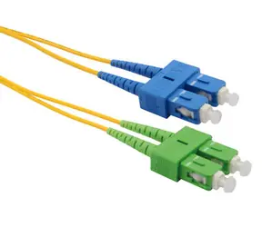 Solarix optický kabel SC-SC APC-UPC 3m / Patch kabel / Singlemode / Duplex / OS