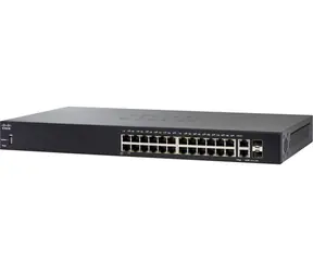 Cisco SF250-24-K9-EU / Switch / 24x RJ-45 10|100 / 2x Combo Gbps / 2x SFP / QoS / VLAN