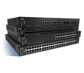 Cisco SG350X-24P-K9-EU / Switch / 24x RJ-45 10|100|1000 / PoE+ / 2x 10GBase-T|SFP+ / 2x SFP+ / QoS / VLAN