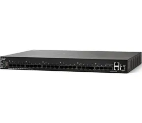 Cisco SG550XG-24F-K9-EU / Switch / 24x 10G SFP+ / 2x 10GBase-T|SFP+ / 2x SFP+ / QoS / VLAN