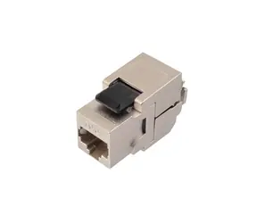 Solarix samořezný keystone CAT6A STP / konektor RJ45 / stíněný