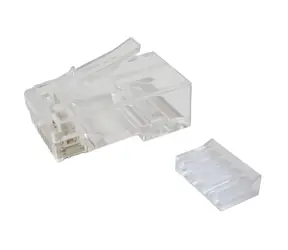 Solarix konektor RJ45 CAT6 pro lanko - 1ks / nestíněný / skládaný