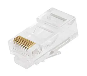 Solarix konektor RJ45 CAT6 pro drát - 1ks / nestíněný / skládaný