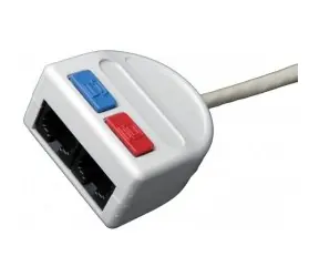 Solarix rozdvojka počítač - počítač / 2x RJ45 UTP