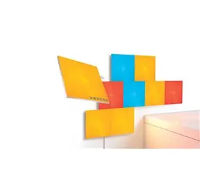Nanoleaf Canvas Panels Smarter Kit 9 / inteligentní modulární osvětlovací systém
