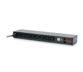 APC AP7920B / stojanová PDU s přepínáním / 1U / 12A@208V / 10A@230V / 8x IEC 320 C13 / IEC-320 C14 (vstup)