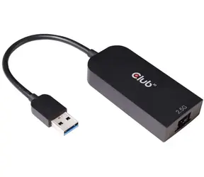 Club3D USB síťový adaptér USB 3.2 Gen1 TYPE A na LAN (RJ45) / 2.5Gbps