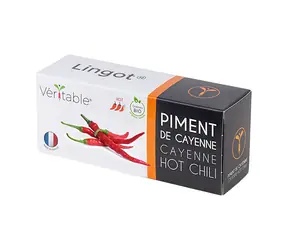 Véritable Bio semínka chilli papriček Cayenského pepře / pro chytré květináče Véritable