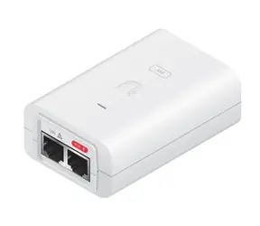 Ubiquiti POE-24-30W-G-WH / PoE adaptér / 24V DC 1.25A / GLAN / Včetně napájecího kabelu