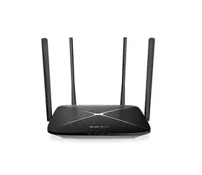 Mercusys AC12 v2 černá / Router / AC1200 / 1x WAN / 3x LAN