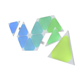 Nanoleaf Mini Shapes Triagles rozšiřující sada 10 dílná
