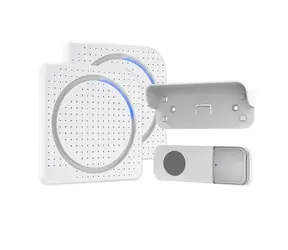 Solight 1L67DZ 2x bezdrátový zvonek - do zásuvky - 200m bílá / learning code