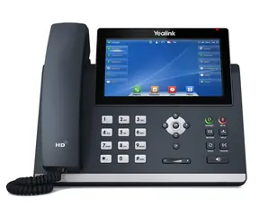 Yealink SIP-T48U / IP telefon / 16x SIP účet / LCD 7" / 2x RJ45 / POE/ Opus HD kodek / 29 programovatelných tlačítek