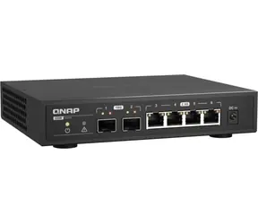QNAP QSW-2104-2S / 6-Port Switch / 2 x 10GbE SFP+ / 4 x 2.5GbE RJ45 