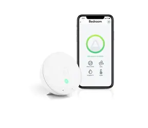 AirThings Wave mini - senzor kvality ovzduší & vlhkosti & teploty a vzdušných chemikálií