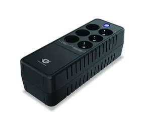 Conceptronic ZEUS05E / UPS / 650VA / 360 W / 6x Schuko / 2x Cat.5e RJ45