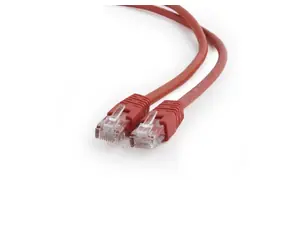 Gembird PP6U-0.5M CAT6 UTP 0.5 m červená / Patch kabel / RJ45-RJ45