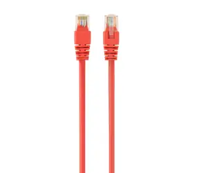 Gembird PP6U-3M CAT6 UTP 3 m červená / Patch kabel / RJ45-RJ45