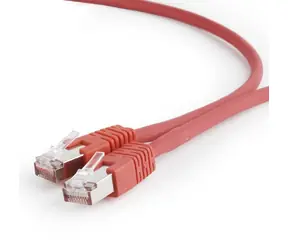 Gembird PP6A-LSZHCU CAT6A SFTP 5 m červená / Patch kabel / RJ45-RJ45