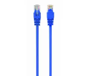 Gembird PP6U-5M CAT6 UTP 5 m modrá / Patch kabel / RJ45-RJ45