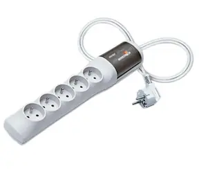 Acar XProtector / 5 zásuvek / přepěťová ochrana / 1.5 m