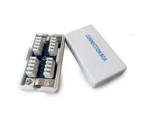 Gembird NCA-LSAS6-01 spojovací box FTP CAT6 šedá / KRONE (LSA) / 8P8C