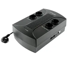 Gembird EG-UPS-001 / UPS / 650 VA / 390 W / 4x Schuko / 1x IEC C13 (vstup)
