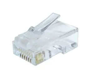 Gembird LC-8P8C-002-10 konektor RJ45 UTP CAT6 (10 ks) / 8P8C / RJ45 (M) / AWG 23
