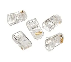 Gembird LC-8P8C-001-10 konektor RJ45 UTP CAT5e (10 ks) / 8P8C / RJ45 (M)