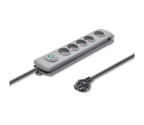 Qoltec 50272 Přepětová ochrana (5 zásuvek) / 3 m