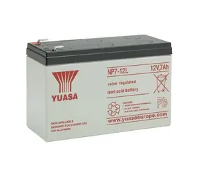 YUASA NP7-12L olověný akumulátor 12V 7Ah / F2-6.3mm