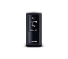 CyberPower Tracer III  UPS (550W) černá / 1000VA / 550 W - české zásuvky / LCD