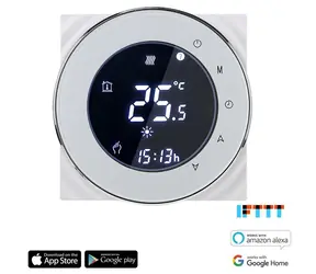 iQtech SmartLife GCLW-W bílá / WiFi termostat pro bojlery a kotle s bezpotenciálovým spínáním