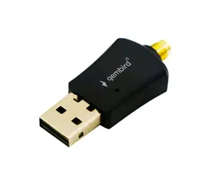 Gembird WNP-UA300P-02 černá / Wi-Fi adaptér / 802.11bgn / USB 2.0
