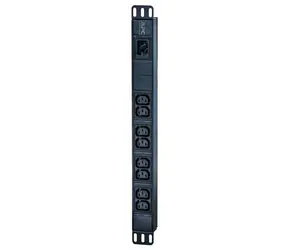 APC Easy PDU Basic černá / 8x C13 / 1U / 16A / 230V 