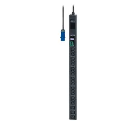 APC Easy PDU Metered ZeroU černá / 18x C13 & 3x C19 / ZeroU / IEC309 / 16A / 230V 