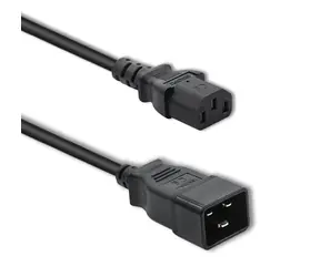 Qoltec 53991 AC napájecí kabel UPS C20 C13 1.2m