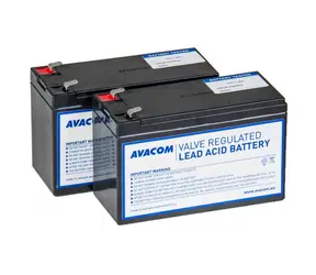 AVACOM AVA-RBP02-12090-KIT - baterie pro UPS CyberPower & EATON & Effekta & FSP Fortron & HP & Legrand