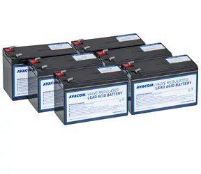 AVACOM AVA-RBP06-12090-KIT - baterie pro UPS CyberPower & Dell & HP & EATON & Effekta & FSP Fortron & Legrand