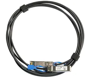 MikroTik XS+DA0001 Patch kabel / 1 10 25Gbps / SFP SFP+ SFP28 / 2x MiniGBIC modul / DAC kabel / 1m