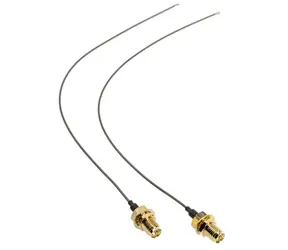 Akasa A-ATC01-220GR I-PEX MHF4L antena / přídavná anténa I-PEX MHF4L na RP-SMA / 22cm / 2ks