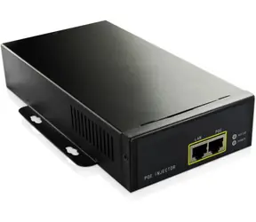 MicroConnect IEEE Gigabit PoE Injector černá / 802.3af/at / 95W 