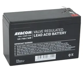 AVACOM PBAV-12V009-F2AH / Baterie pro UPS / 12V / 9Ah / F2