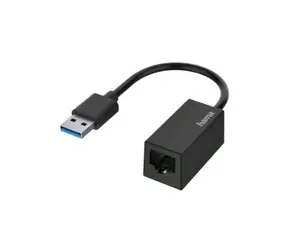 Hama 200325 USB síťový adaptér / 1000Mbps (RJ45) Fast Ethernet / USB 2.0