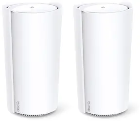 TP-Link Deco XE200(2-pack) / WiFi systém MESH AXE11000 / Trii-Band / 1148(2.4 GHz)+1148(5 GHz) +1148 MHz (6 GHz) 