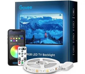 Govee TV 46-60" SMART LED podsvícení RGB + ovladač / LED pásek pro osvětlení TV / ovladač / 10W / 450lm / BT / RGB