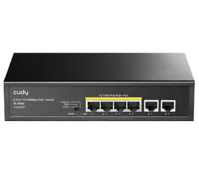 Cudy FS1006P PoE switch / 4x PoE RJ45 / 2x RJ45 / 65W