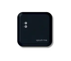 Igloohome Wi-Fi Bridge černá / Ovladač zámků na dálku / WiFi / max. 5 zařízení / protokoly aktivit