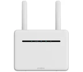 STRONG 4G+ LTE Router 1200 bílá / 4G LTE Router / 2.4GHz - 300Mbps / 5GHz - 867Mbps / 1x WAN / 1x SIM slot